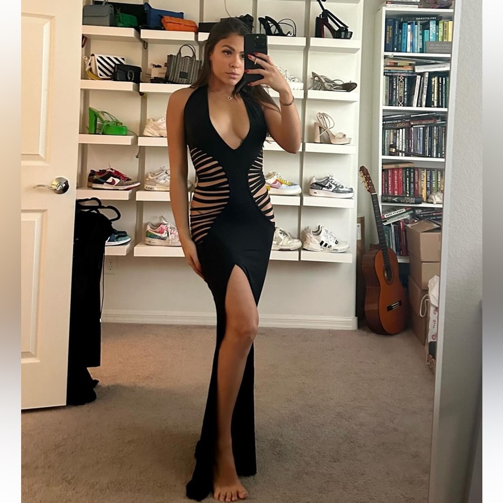 I.AM.GIA Black maxi dress